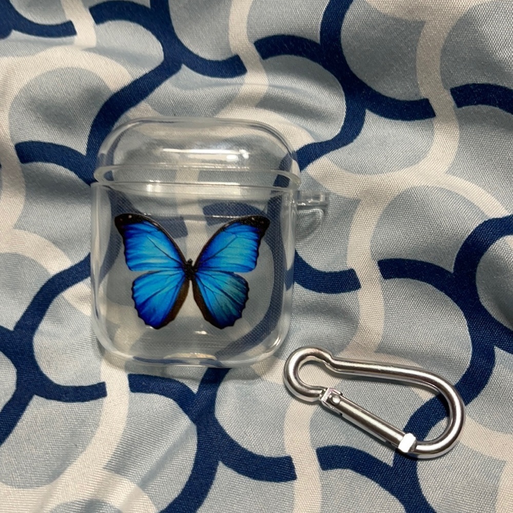 NEW clear butterfly AirPod case